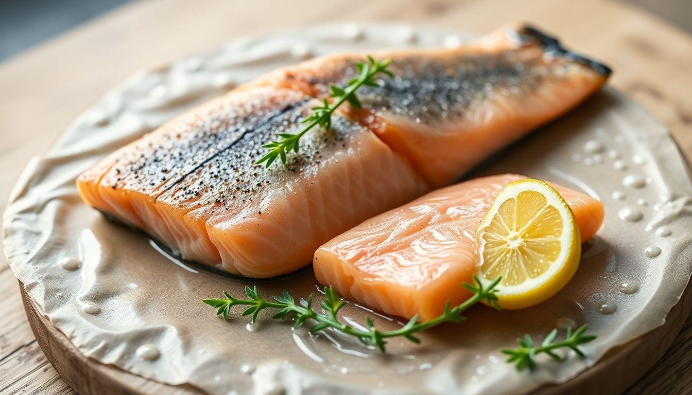 Skinless Salmon Fillet for Desk Lunches