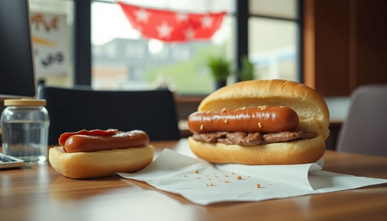 Keeping beef franks in the office fridge stopped my vending machine habit