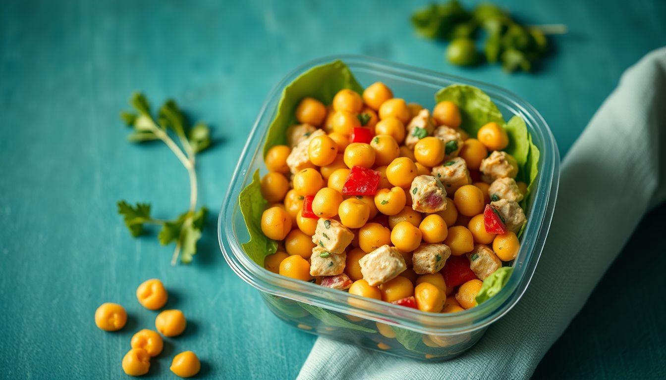 Crunchy Chickpeas Korean BBQ