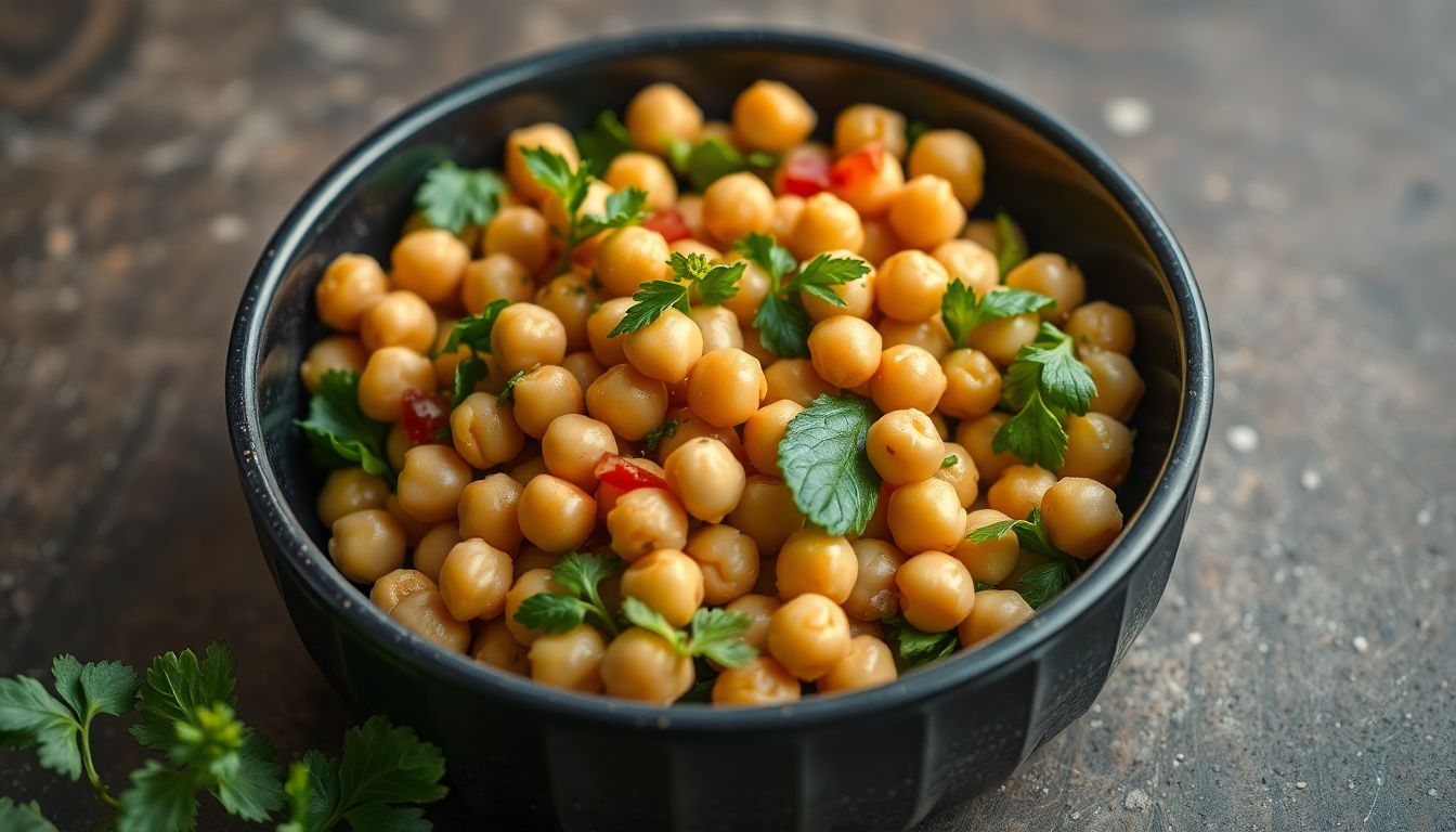 Chickpea Salad Macro Check