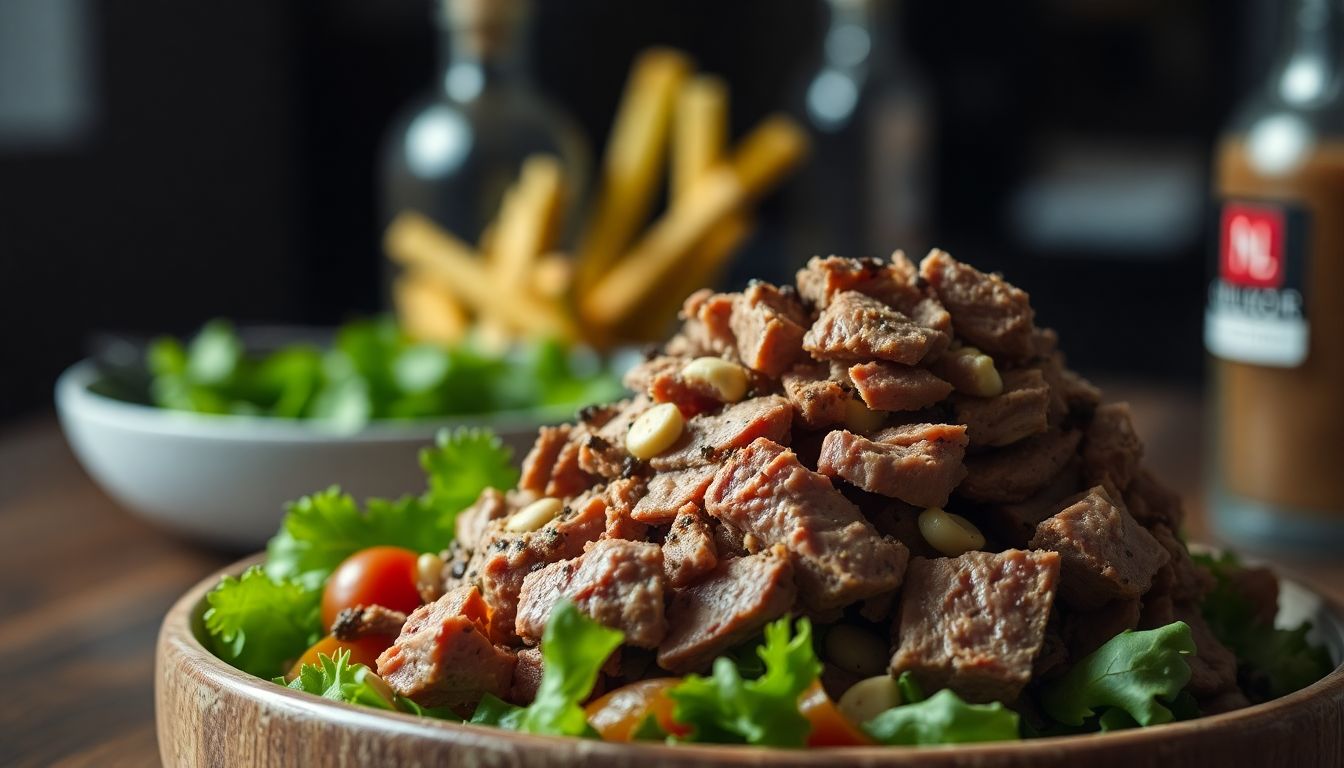 Chopped Brisket Salad H.E.B. Luxury vs Cheap