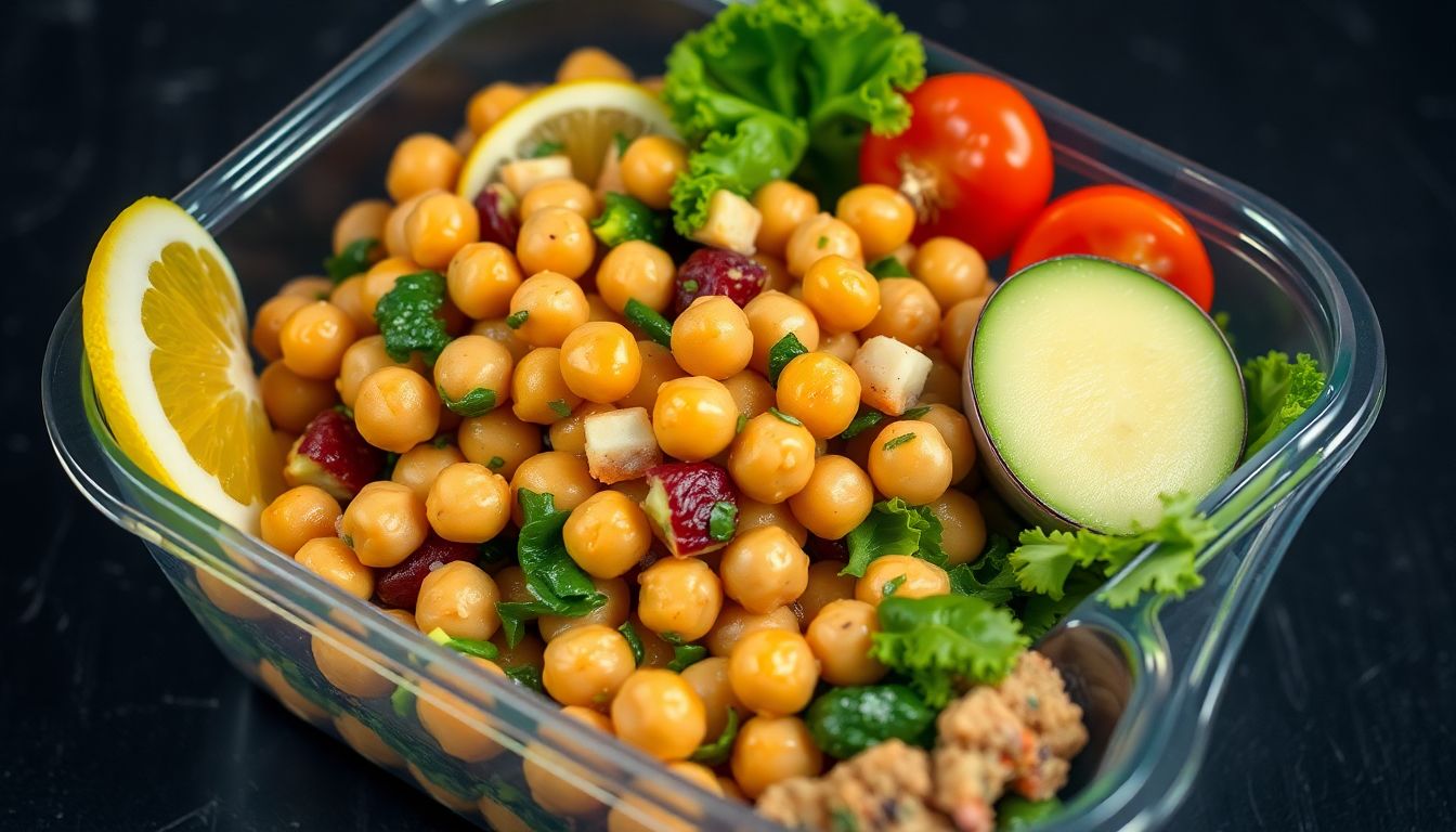 Chickpea Salad That Travels Well
