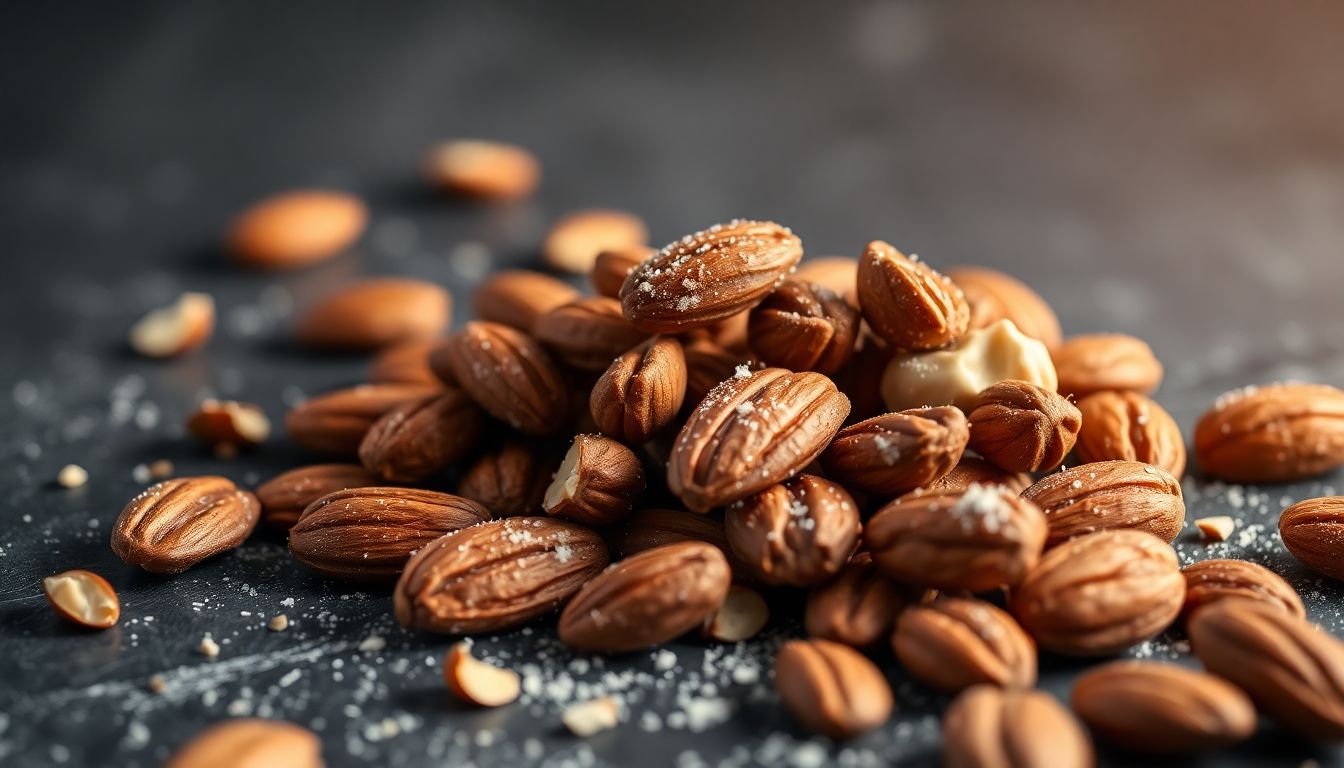 Dark Chocolate Almonds for Skin Glow