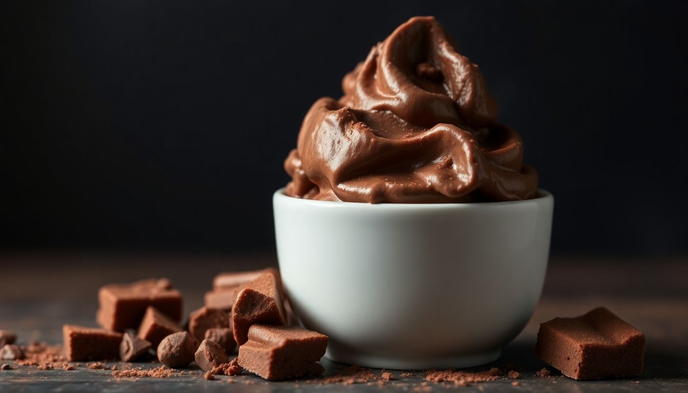 Darkest Chocolate Ice Cream For Muscle Gain