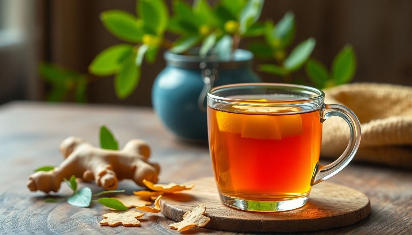 Ginger Tea for Bloating Relief