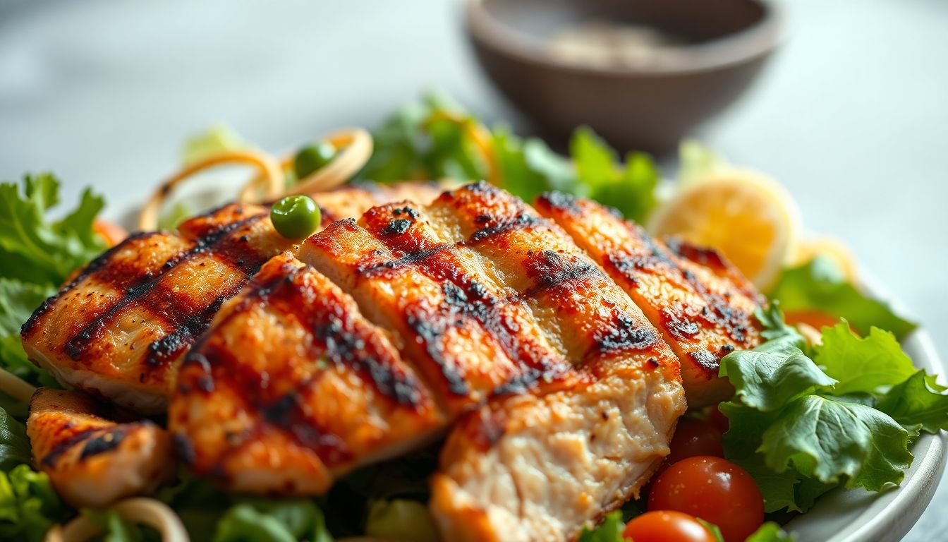 Beat Bloat with This Grilled Chicken Salad