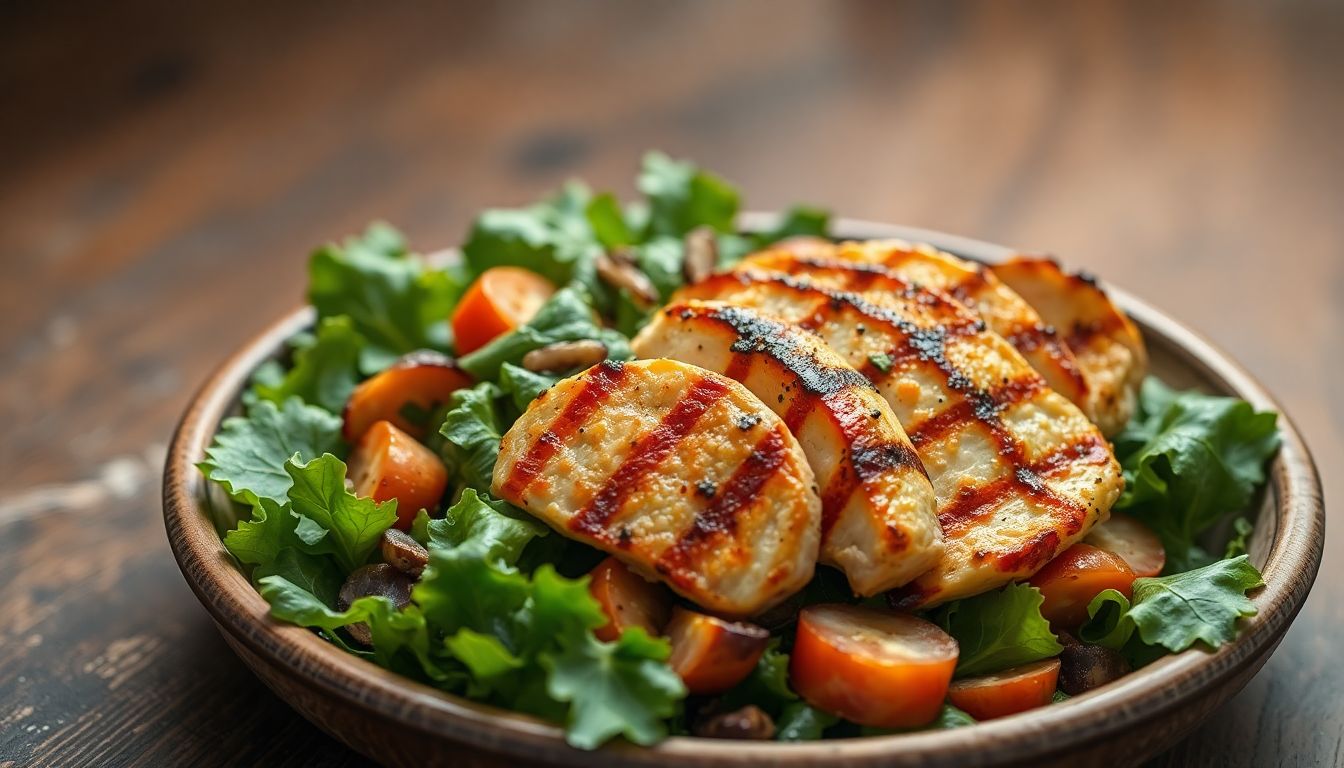 Bloat Be Gone Grilled Chicken Salad