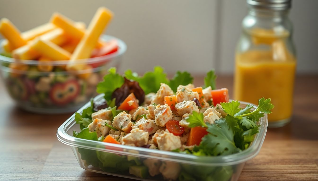 Kid-Friendly High Protein Chicken Salad