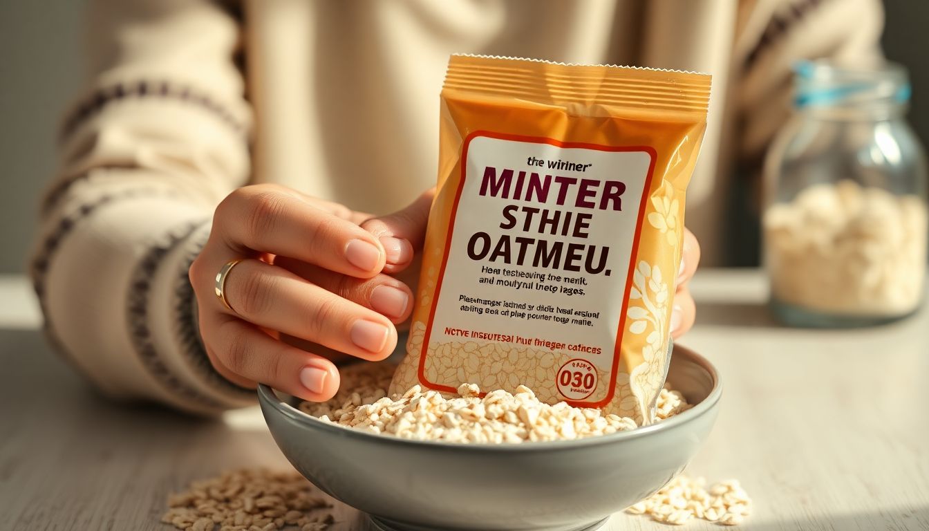 Apple cinnamon packets beat the morning bloat better than cream flavors