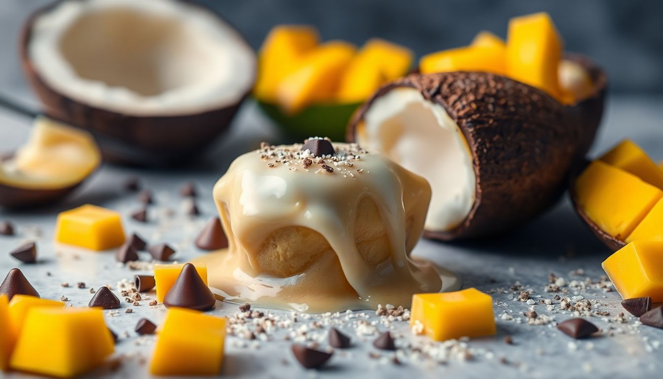 Mango Coconut Chocolate Snack Upgrade