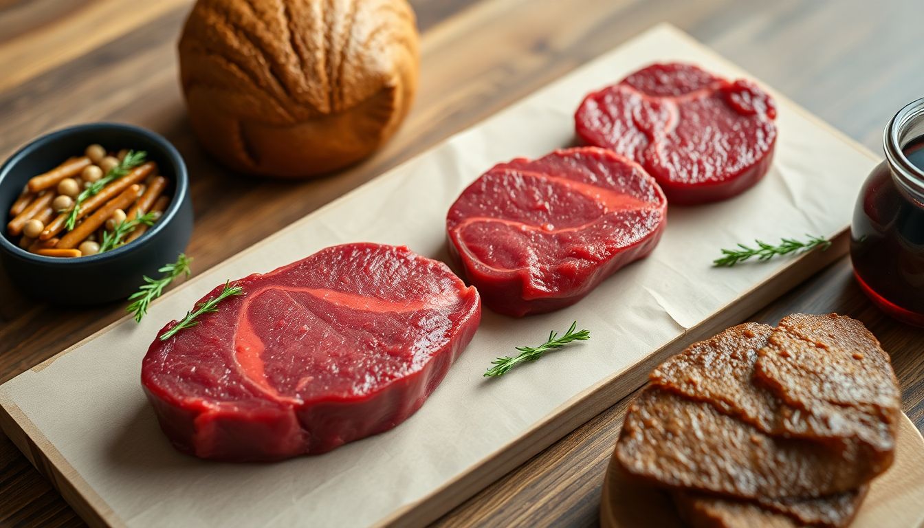 Grass-fed beef eye fillets outperform the sad office vending machine every single time