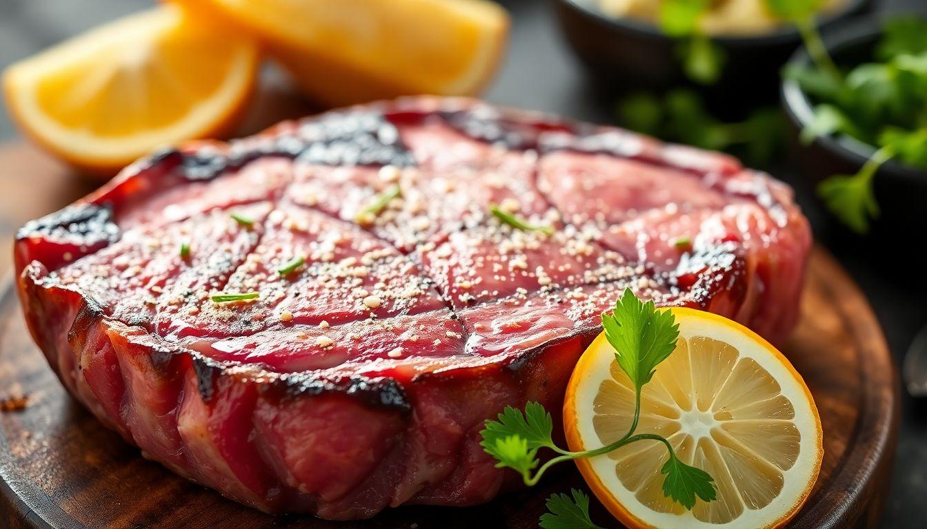 Grass-fed steak for skin glow