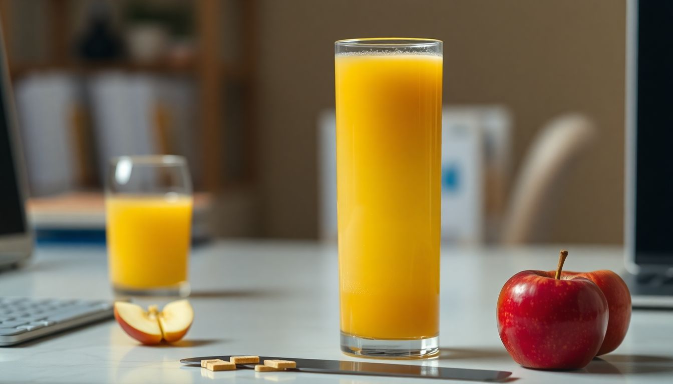 Office Apple Juice Survival