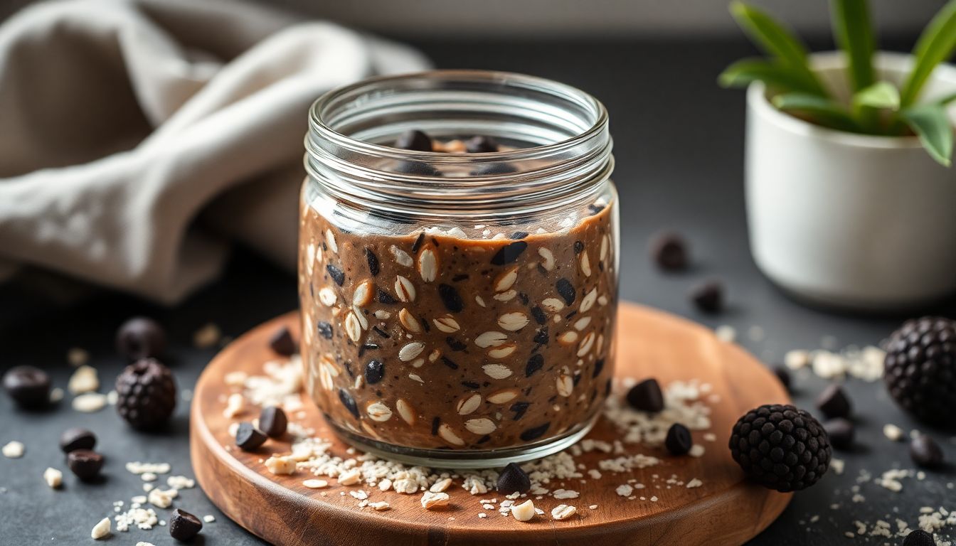 Dark Chocolate Oats Morning Ritual