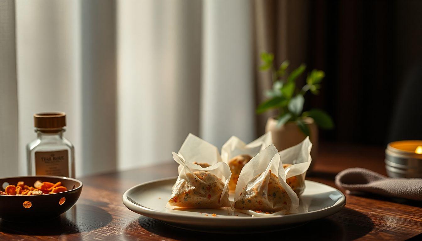 Savory tofu pouches belong in your designer nightstand drawer