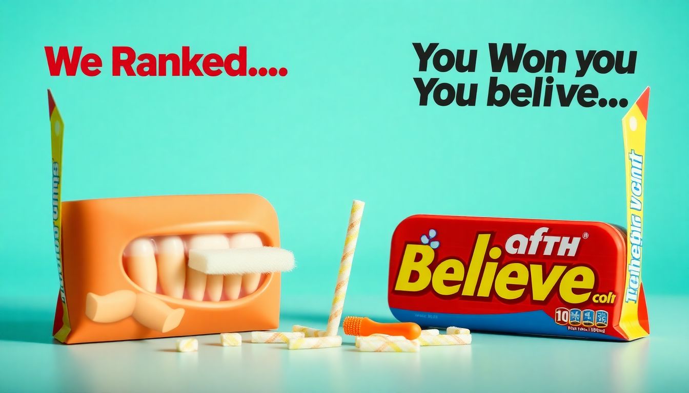 Soothenchew teething sticks imp vs Crunchy Popcorn Shrimp