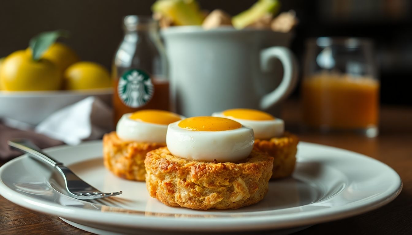 Starbucks Egg Bites Copycat for Office Breakfast Label Reading