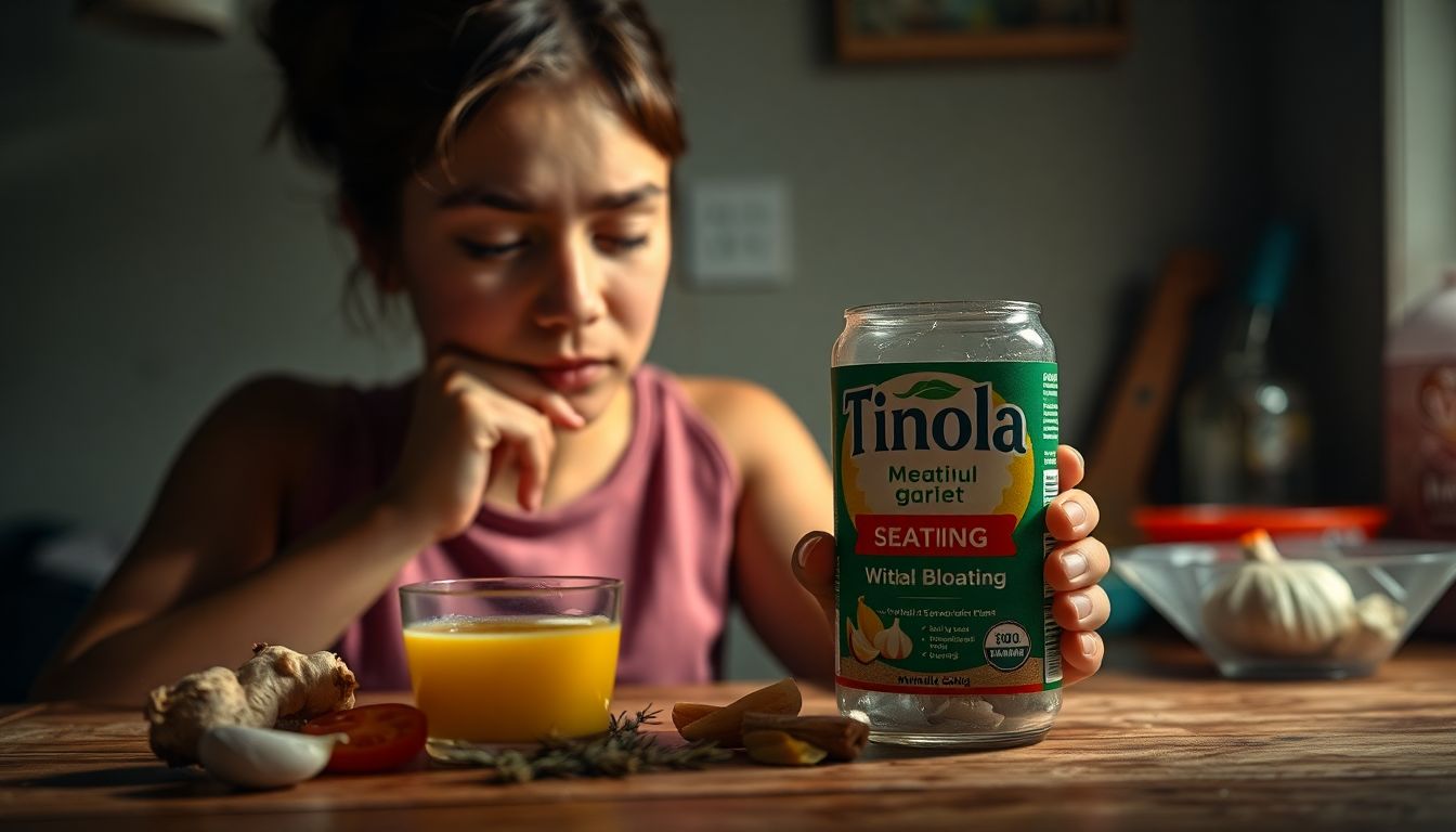 Ginger and Garlic for a Heavy Stomach