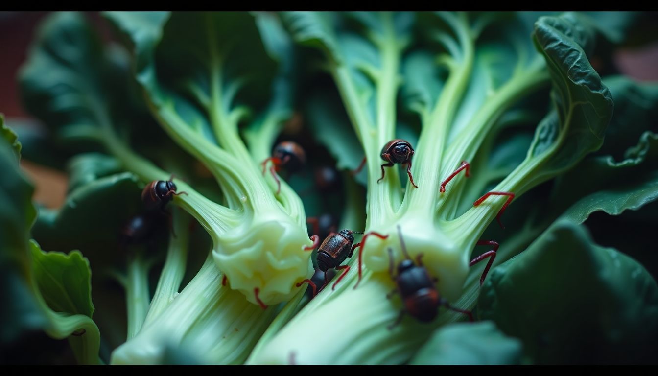 Bok Choy Bugs Check