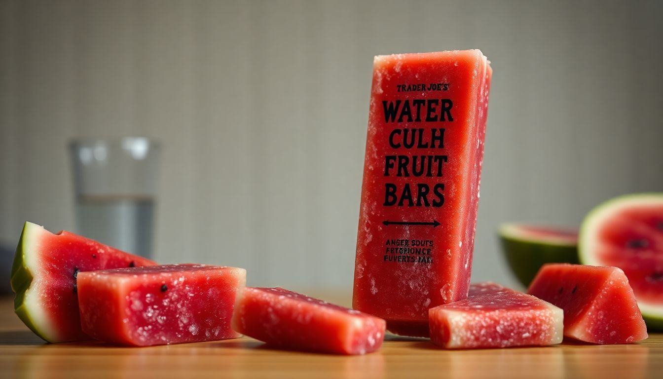 Late Night Hydration with Trader Joes Watermelon Bars