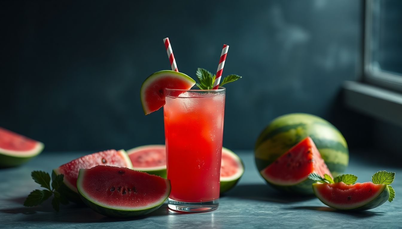 Watermelon Juice for Late-Night Hydration Without Bloating