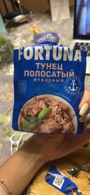 Тунец полосатый рубленый