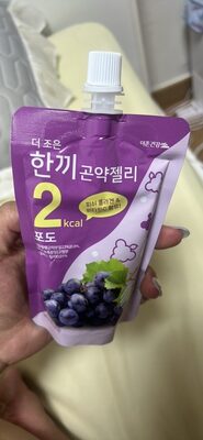 한끼 곤약젤리 포도