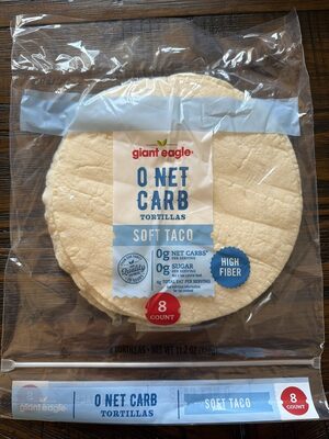 0 Net Carb Tortillas - Soft Taco