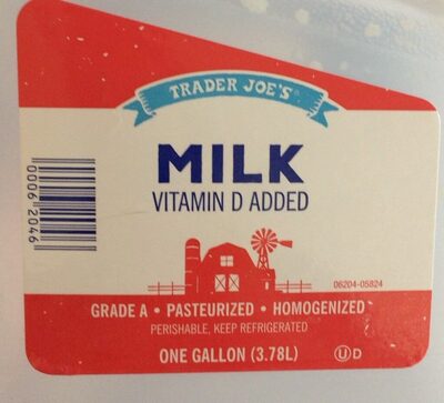 Milk Vitamin D added