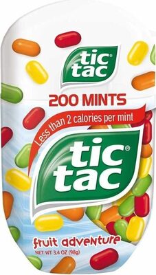 Tic tac fruit adventure mint