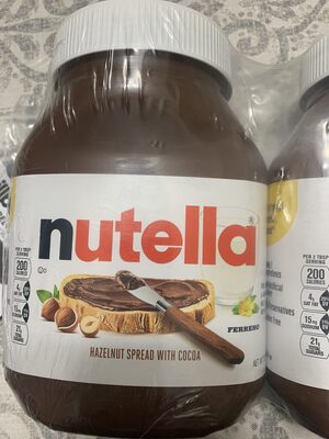 Nutella Hazelnut Spread with Cocoa