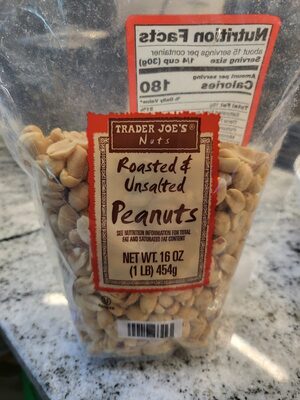 Roasted & Unsalted Peanuts