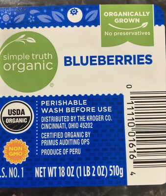 Organic Blueberries