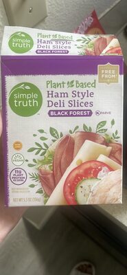 Plant Based Ham Style Deli Slices Black Forest