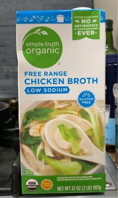 Free Range Chicken Broth Low Sodium
