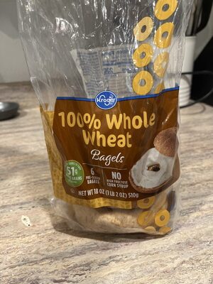 100%whole wheat bagels