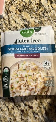 organic shirataki noodles fettucine style