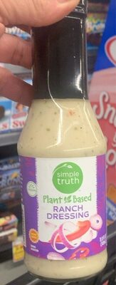 Plant based ranch dressing
