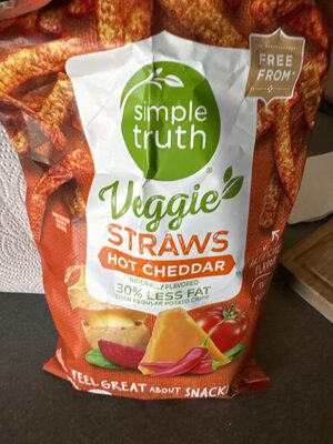 Simple Truth Veggie Straws Hot Cheddar