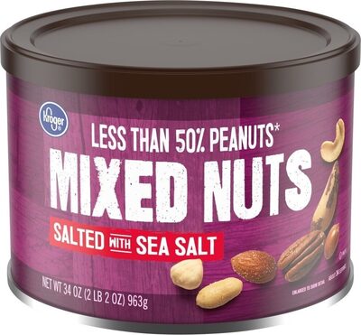 Salted mixed nuts