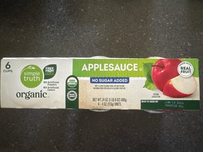 Unsweetened Applesauce