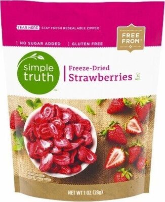 Freeze-dried strawberries