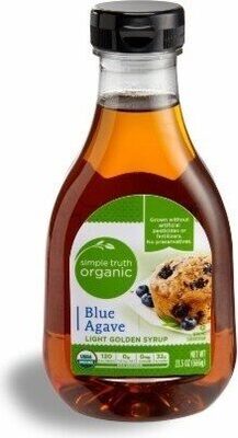 Blue agave light golden syrup