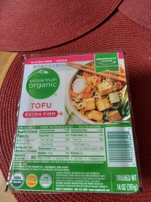 Organic Tofu Extra Firm