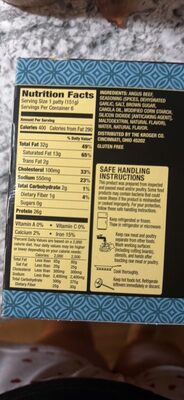 Traditional Steakhouse Angus Beef Patties