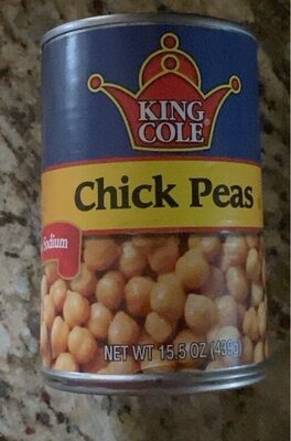 Low Sodium Chick Peas