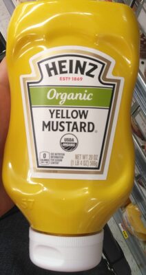 Organic yellow mustard