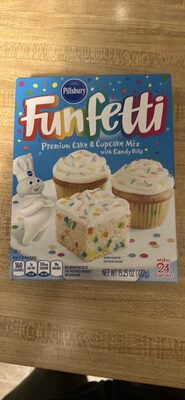 Funfetti Premium Cake & Cupcake Mix with Candy Bits