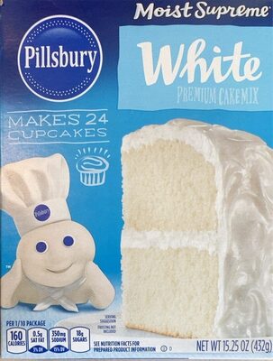 White premium cake mix