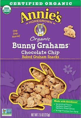 Organic Bunny Grahams Chocolate Chip